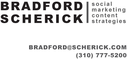 Bradford Scherick Business Card